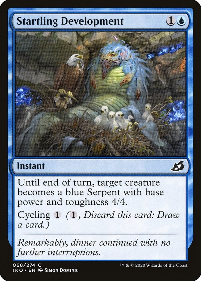 Image for Startling Development (68) [Ikoria: Lair of Behemoths] - Magic: The Gathering