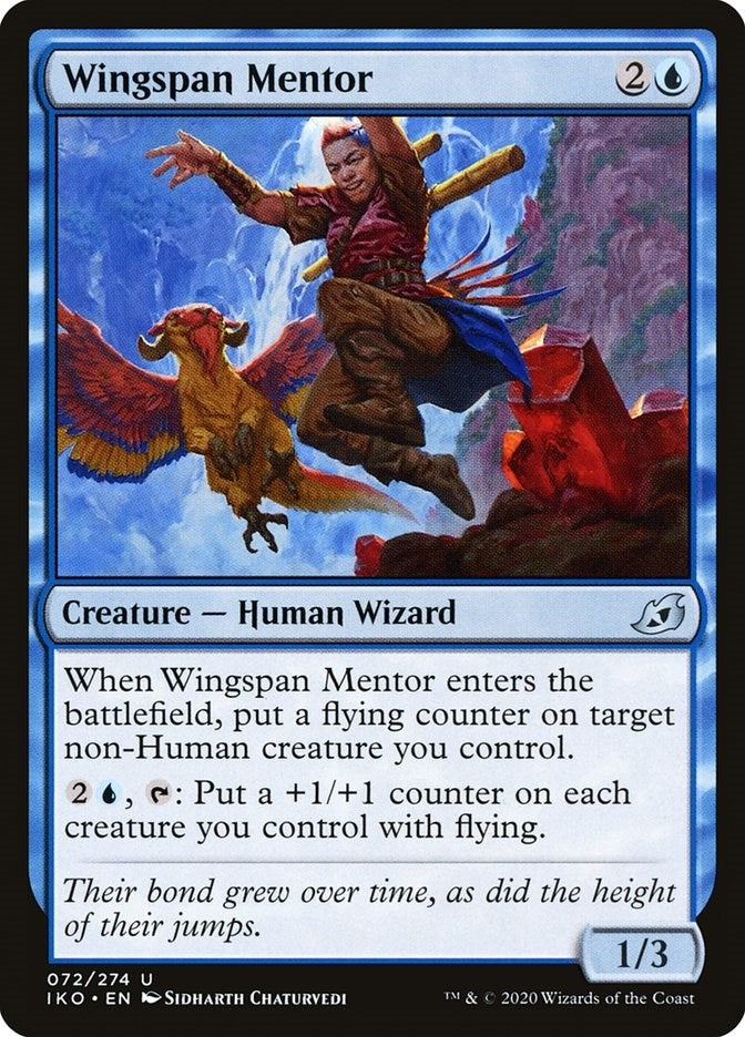 Image for Wingspan Mentor (72) [Ikoria: Lair of Behemoths] - Magic: The Gathering