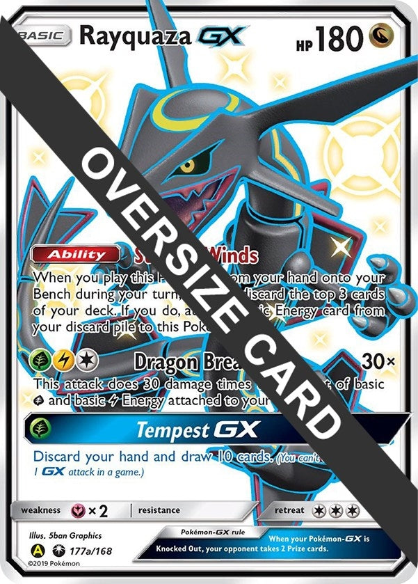 Image for Rayquaza GX - 177a/168 (177a/168) [Jumbo Cards] - Pokemon