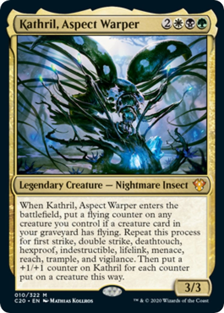 Image for Kathril, Aspect Warper (Commander 2020) (10) [Oversize Cards] - Magic: The Gathering