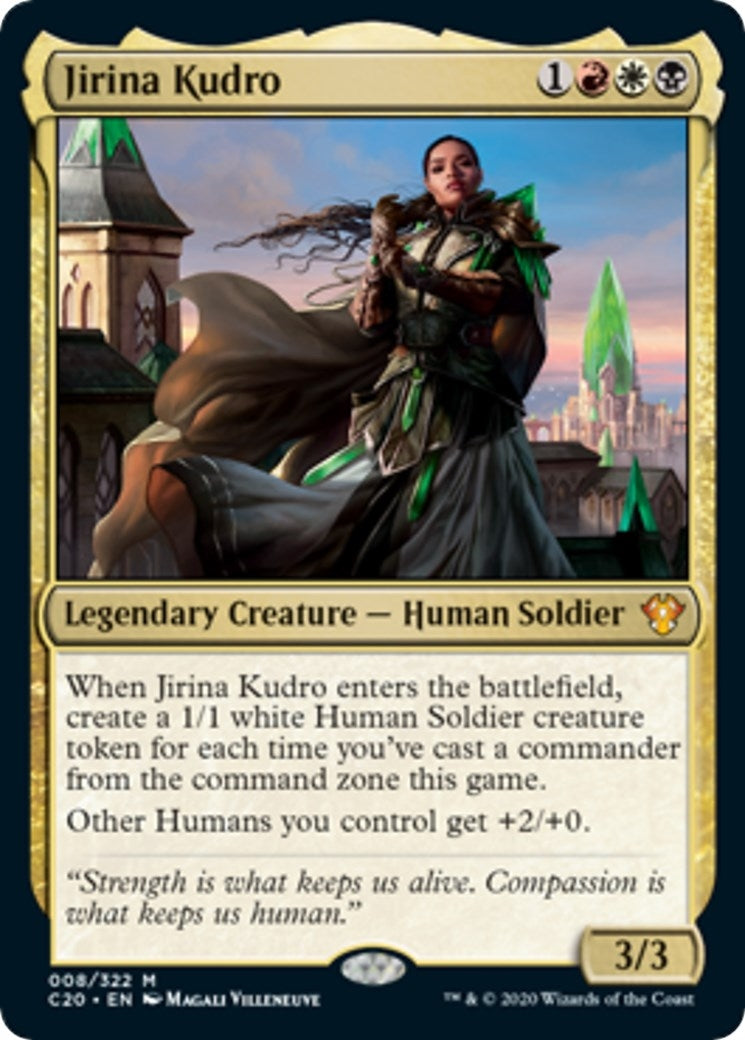Image for Jirina Kudro (Commander 2020) (8) [Oversize Cards] - Magic: The Gathering