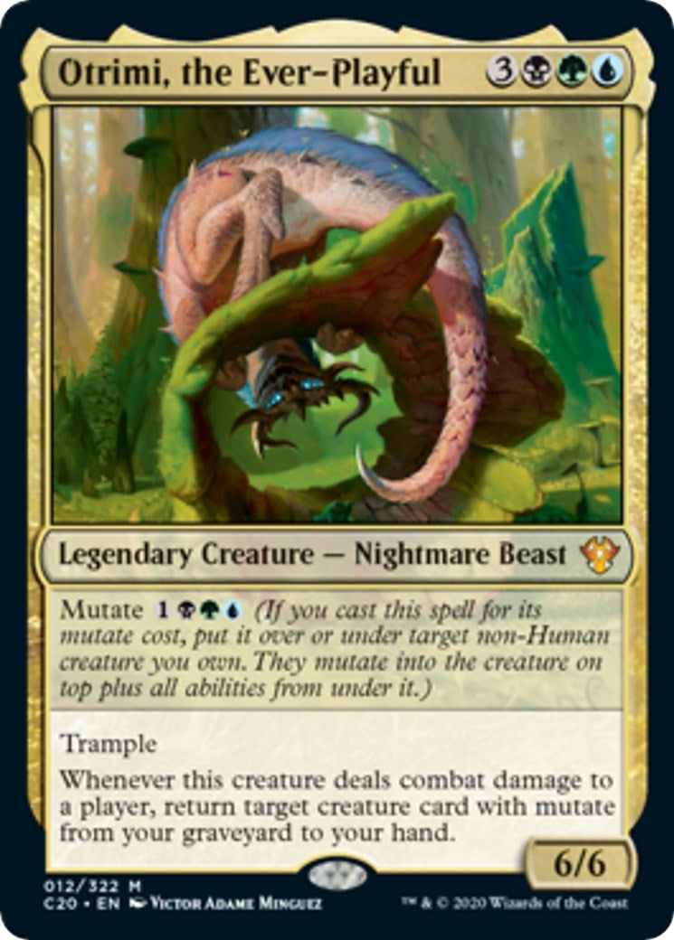 Image for Otrimi, the Ever-Playful (Commander 2020) (12) [Oversize Cards] - Magic: The Gathering