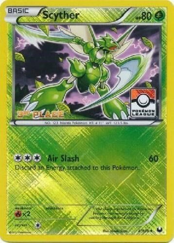 Image for Scyther - 4/108 (Pokemon League) [3rd Place] (004/108) [League & Championship Cards] - Pokemon