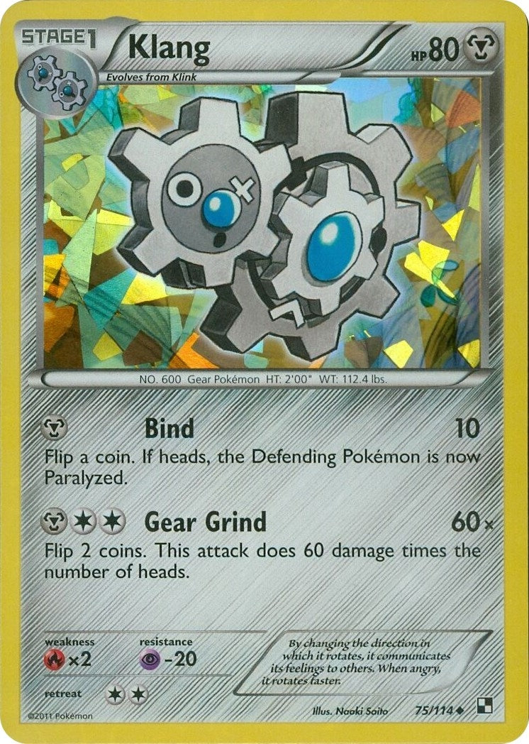Image for Klang - 75/114 (Cracked Ice Holo) (075/114) [Blister Exclusives] - Pokemon