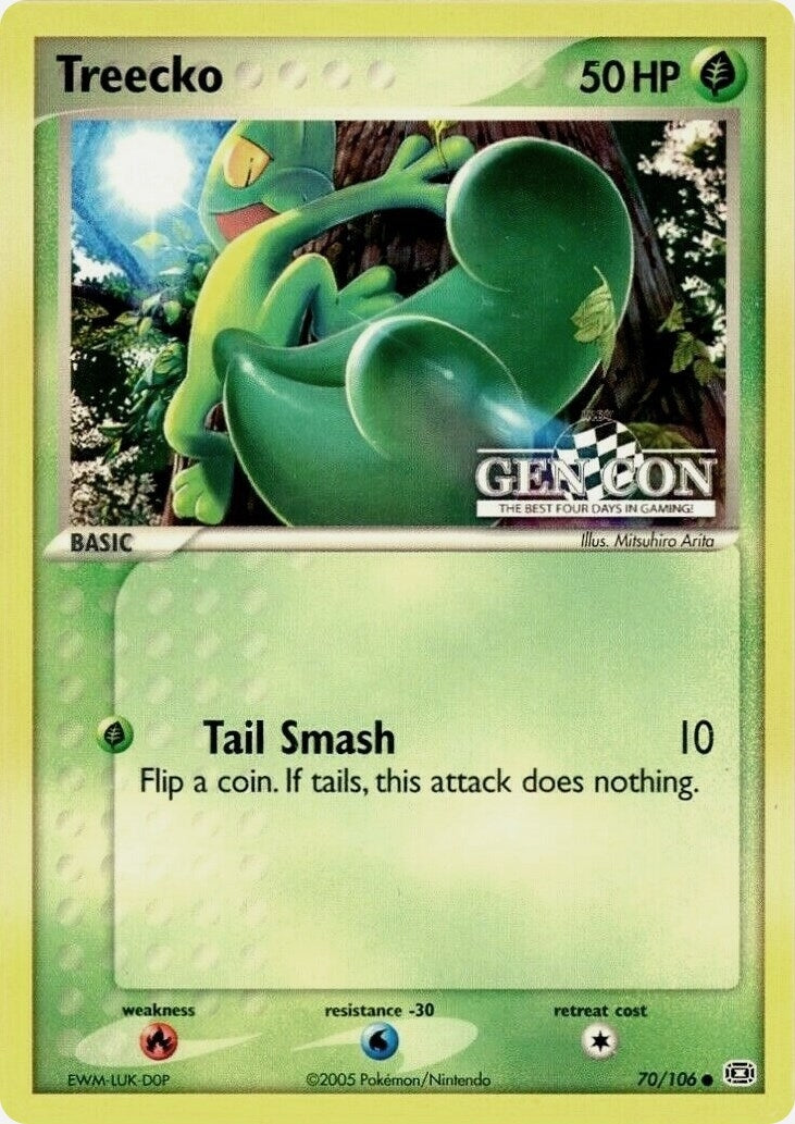 Image for Treecko - 70/106 (GEN CON) (070/106) [Miscellaneous Cards & Products] - Pokemon
