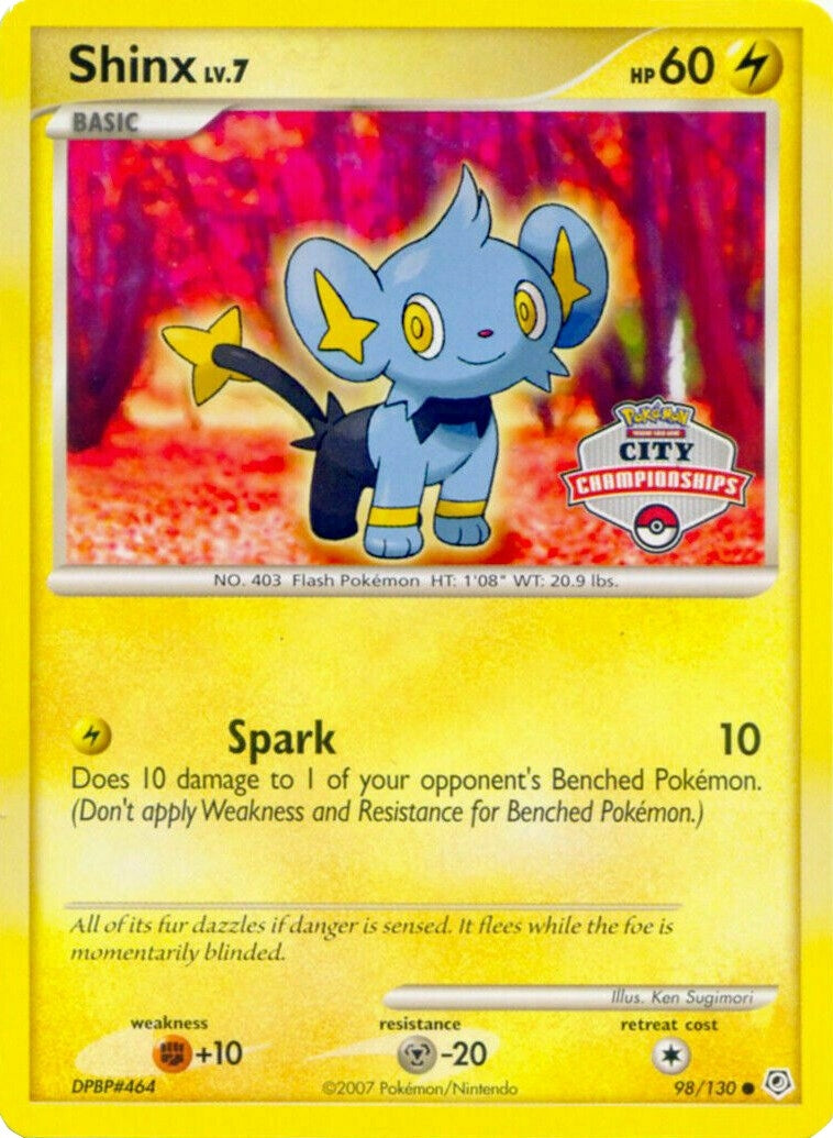 Image for Shinx - 98/130 (City Championships) (98/130) [Nintendo Promos] - Pokemon