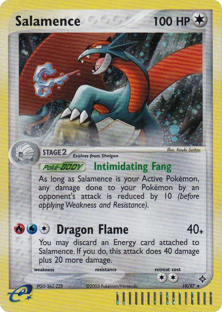 Image for Salamence - 19/97 (e-League) (19/97) [Nintendo Promos] - Pokemon