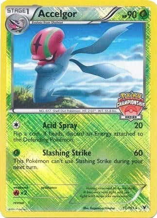 Image for Accelgor - 12/101 (Championship Series) (012/101) [League & Championship Cards] - Pokemon