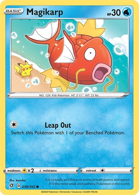 Image for Magikarp (039/192) [SWSH02: Rebel Clash] - Pokemon