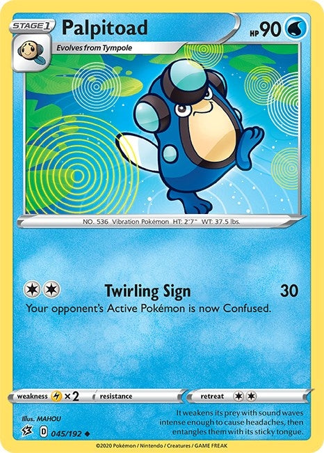 Image for Palpitoad (045/192) [SWSH02: Rebel Clash] - Pokemon