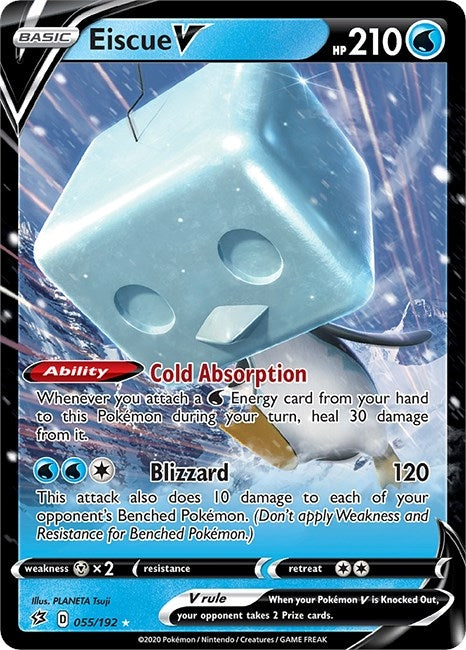 Image for Eiscue V (055/192) [SWSH02: Rebel Clash] - Pokemon