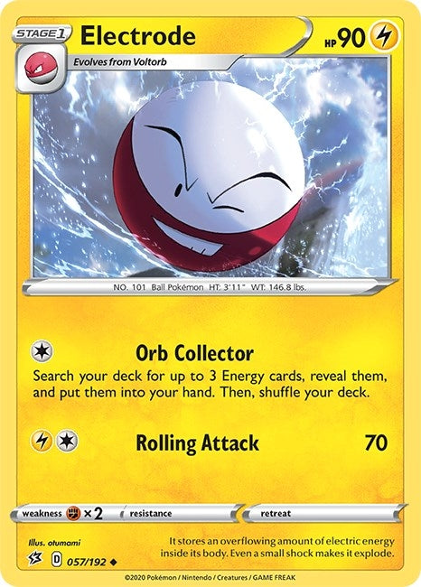 Image for Electrode (057/192) [SWSH02: Rebel Clash] - Pokemon