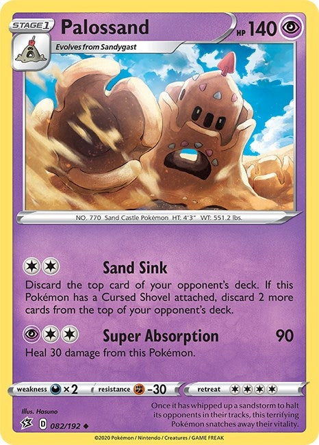 Palossand (082/192) [SWSH02: Rebel Clash]