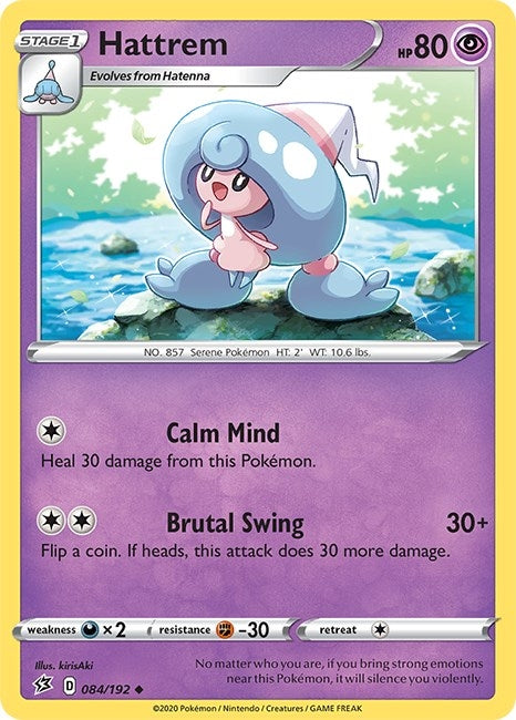 Image for Hattrem (084/192) [SWSH02: Rebel Clash] - Pokemon
