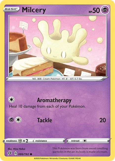 Image for Milcery (086/192) [SWSH02: Rebel Clash] - Pokemon