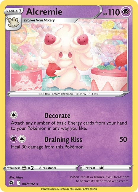 Image for Alcremie (087/192) [SWSH02: Rebel Clash] - Pokemon