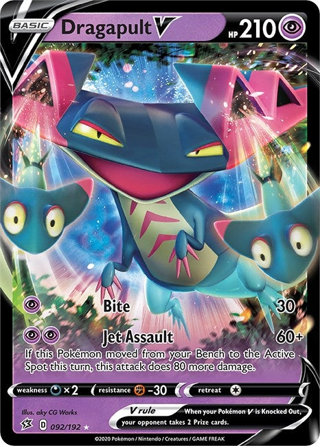 Image for Dragapult V (092/192) [SWSH02: Rebel Clash] - Pokemon