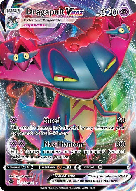 Image for Dragapult VMAX (093/192) [SWSH02: Rebel Clash] - Pokemon
