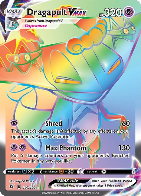 Image for Dragapult VMAX (Secret) (197/192) [SWSH02: Rebel Clash] - Pokemon
