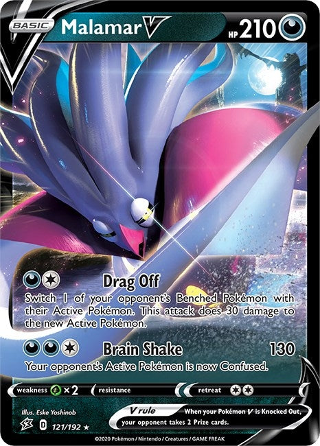Image for Malamar V (121/192) [SWSH02: Rebel Clash] - Pokemon