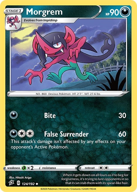 Image for Morgrem (124/192) [SWSH02: Rebel Clash] - Pokemon