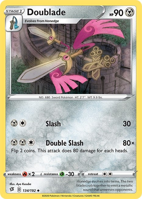 Image for Doublade (134/192) [SWSH02: Rebel Clash] - Pokemon