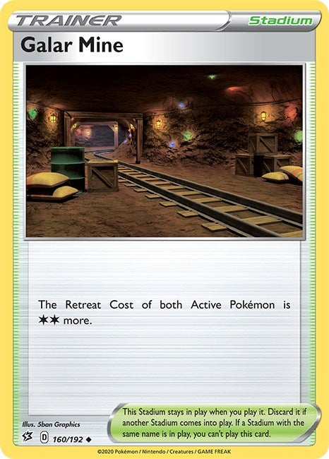 Image for Galar Mine (160/192) [SWSH02: Rebel Clash] - Pokemon