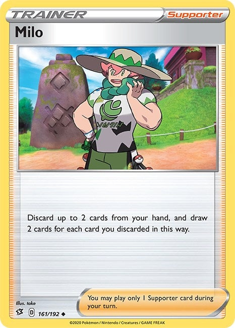 Image for Milo (161/192) [SWSH02: Rebel Clash] - Pokemon