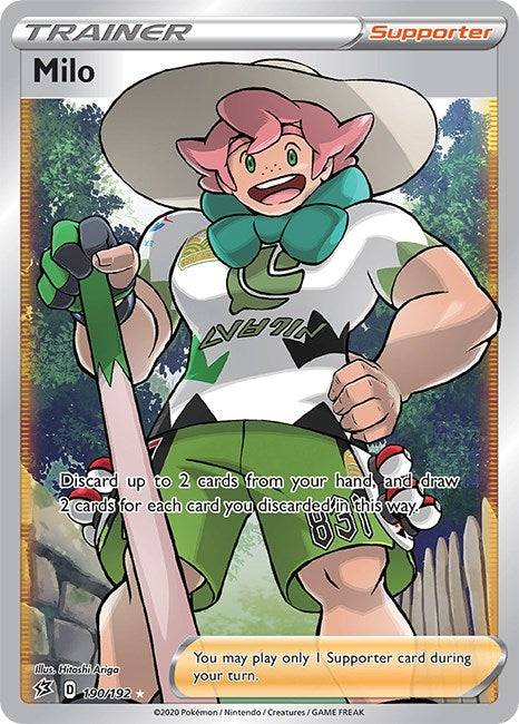 Image for Milo (Full Art) (190/192) [SWSH02: Rebel Clash] - Pokemon