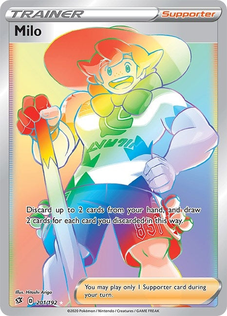 Image for Milo (Secret) (201/192) [SWSH02: Rebel Clash] - Pokemon
