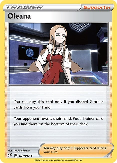 Image for Oleana (163/192) [SWSH02: Rebel Clash] - Pokemon