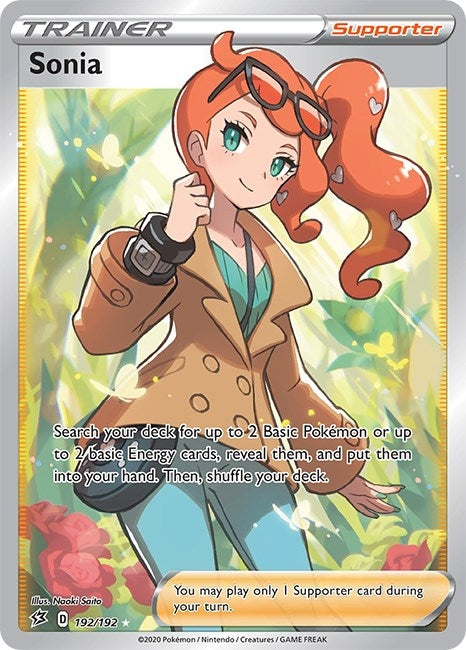 Image for Sonia (Full Art) (192/192) [SWSH02: Rebel Clash] - Pokemon