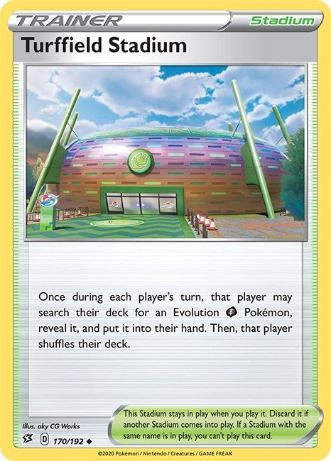 Image for Turffield Stadium (170/192) [SWSH02: Rebel Clash] - Pokemon