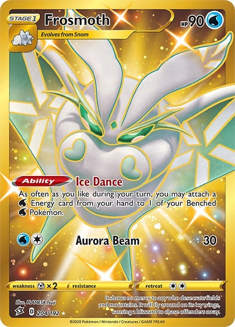 Image for Frosmoth (Secret) (204/192) [SWSH02: Rebel Clash] - Pokemon