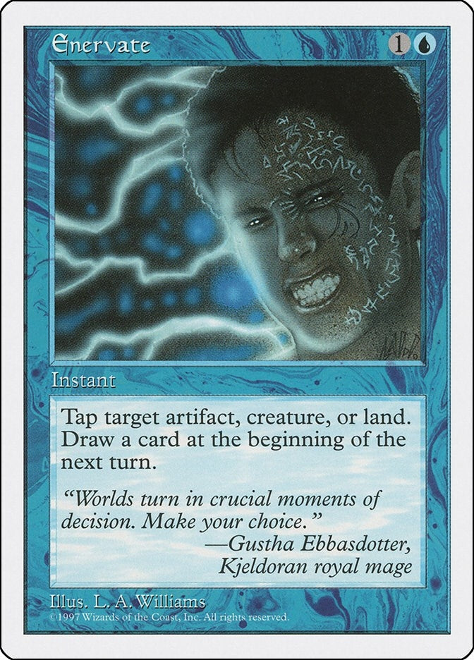 Image for Enervate [Fifth Edition] - Magic: The Gathering