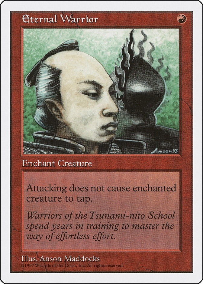 Image for Eternal Warrior [Fifth Edition] - Magic: The Gathering