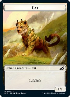 Cat Token (1) [Ikoria: Lair of Behemoths Tokens]