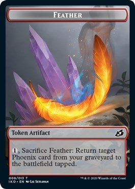 Image for Feather Token (9) [Ikoria: Lair of Behemoths] - Magic: The Gathering