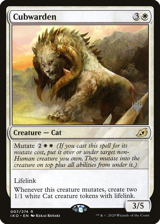 Image for Cubwarden (7) [Ikoria] - Magic: The Gathering