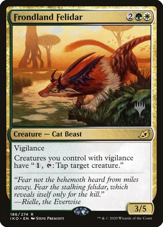 Image for Frondland Felidar (186) [Ikoria] - Magic: The Gathering