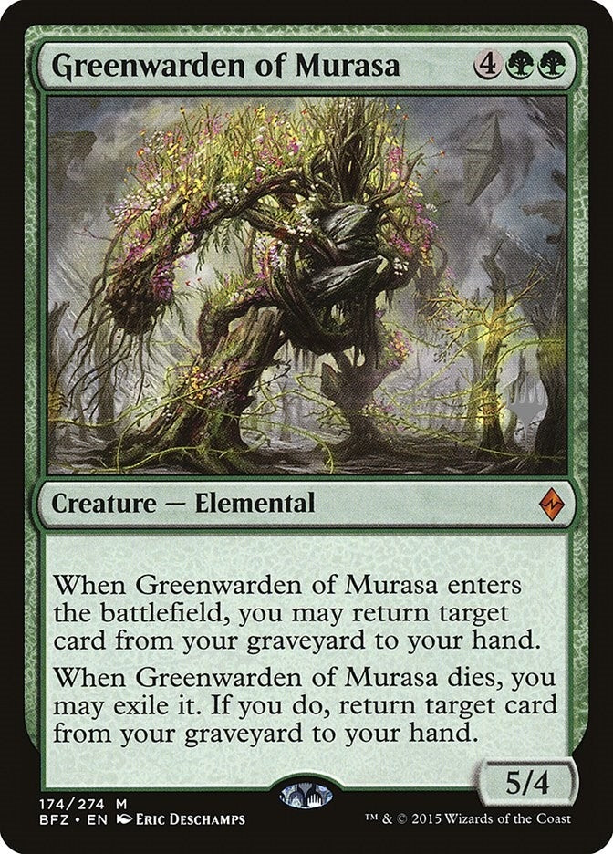Image for Greenwarden of Murasa (174) [Ikoria] - Magic: The Gathering