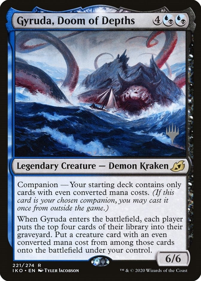 Image for Gyruda, Doom of Depths (221) [Ikoria] - Magic: The Gathering