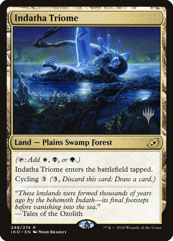 Image for Indatha Triome (248) [Ikoria] - Magic: The Gathering