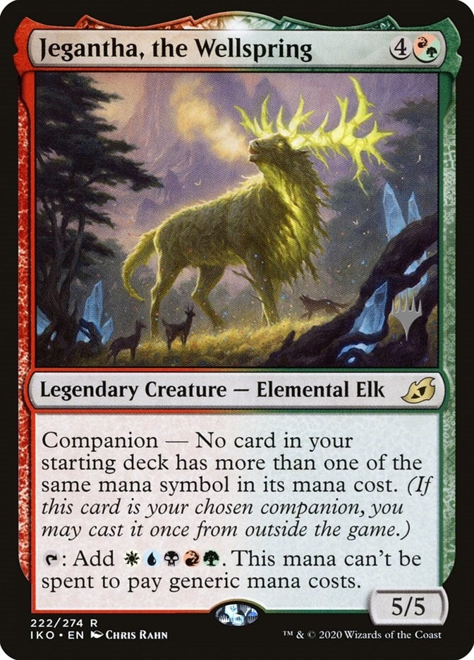 Image for Jegantha, the Wellspring (222) [Ikoria] - Magic: The Gathering
