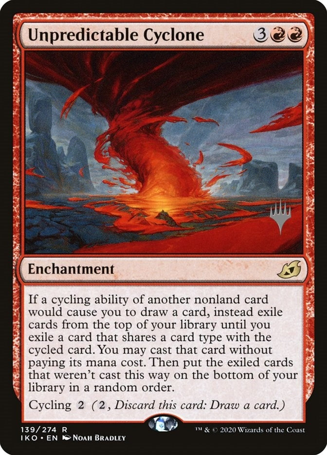 Image for Unpredictable Cyclone (139) [Ikoria] - Magic: The Gathering