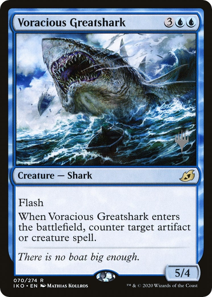 Image for Voracious Greatshark (70) [Ikoria] - Magic: The Gathering