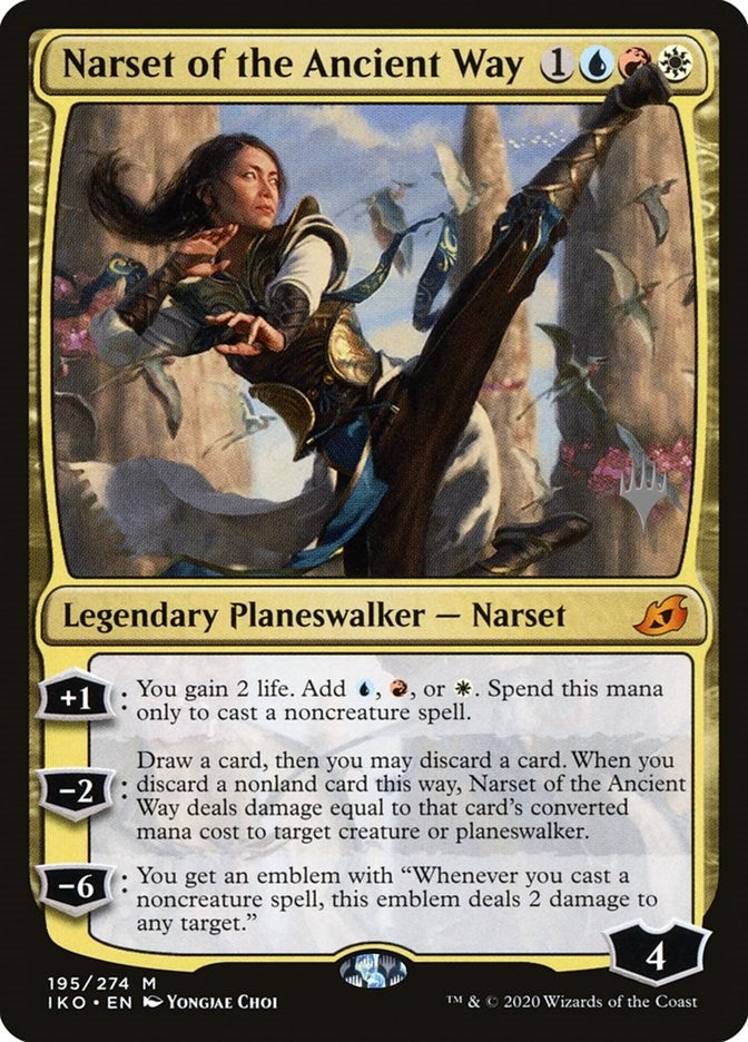 Image for Narset of the Ancient Way (195) [Ikoria] - Magic: The Gathering