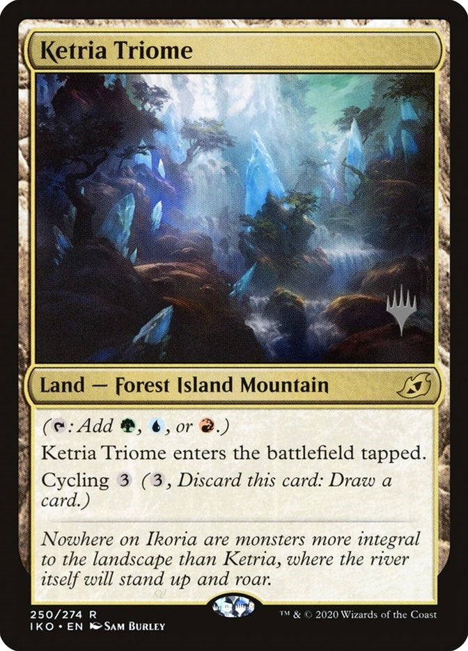 Image for Ketria Triome (250) [Ikoria] - Magic: The Gathering
