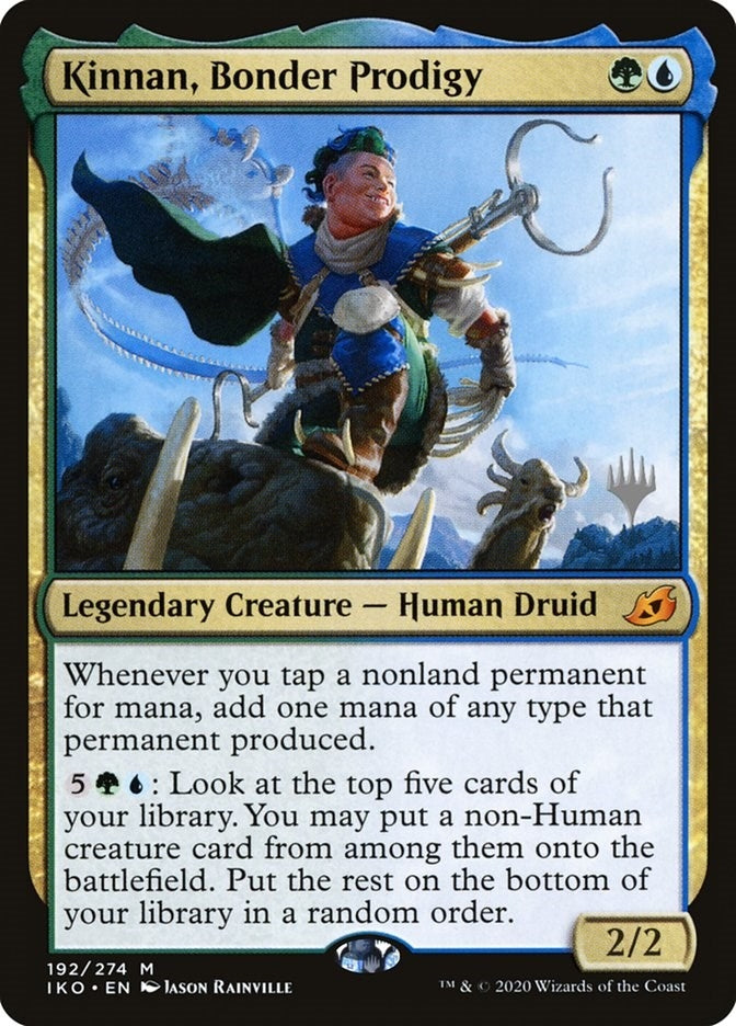 Image for Kinnan, Bonder Prodigy (192) [Ikoria] - Magic: The Gathering