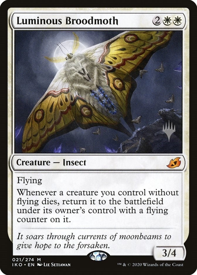 Image for Luminous Broodmoth (21) [Ikoria] - Magic: The Gathering
